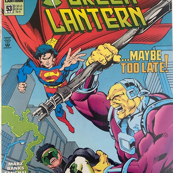 Green Lantern Vintage Comic Book Magazine - Picture 4 of 4